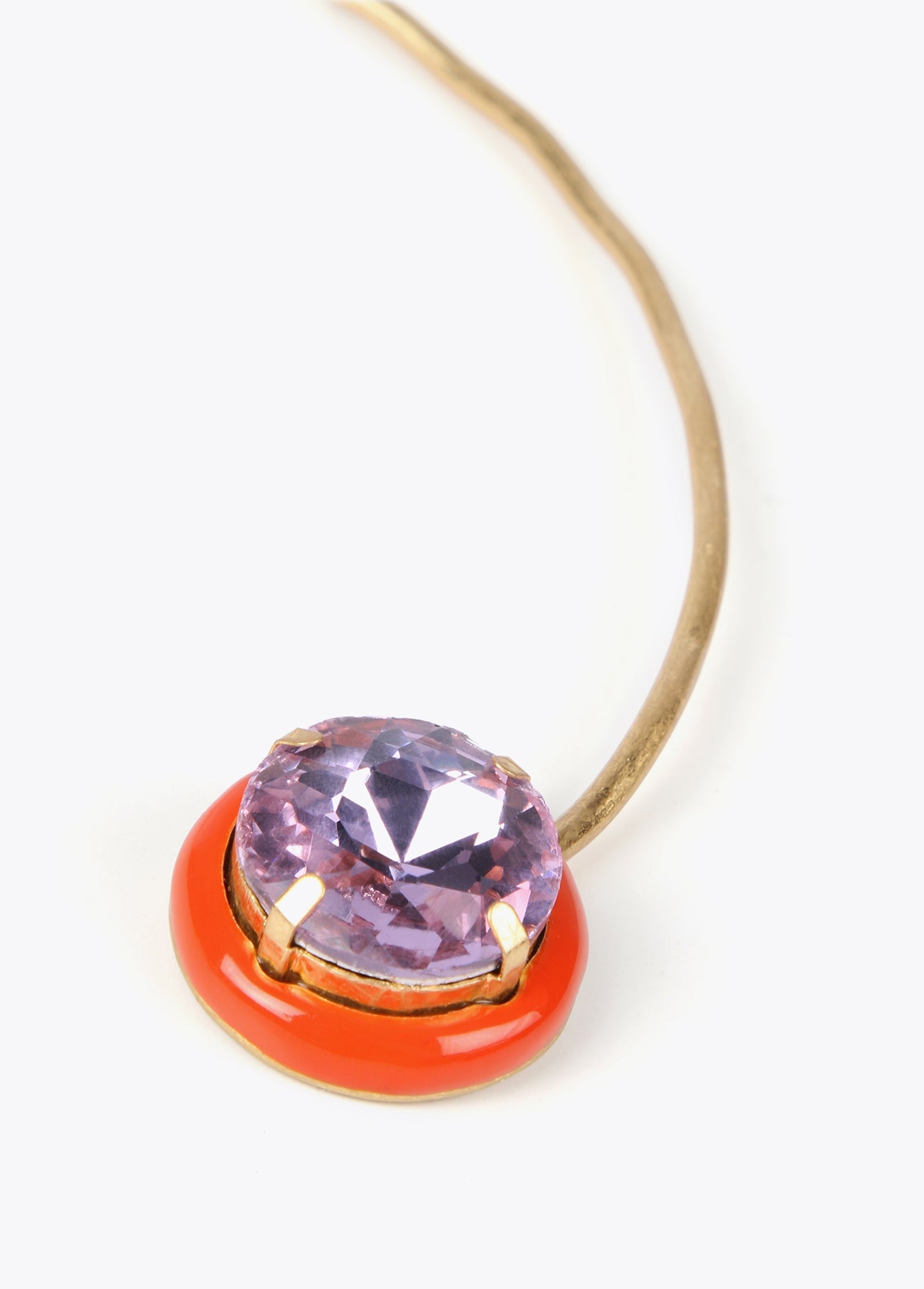 Orchid choker necklace