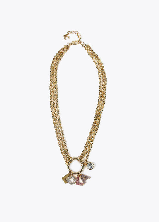 LOLA letter necklace