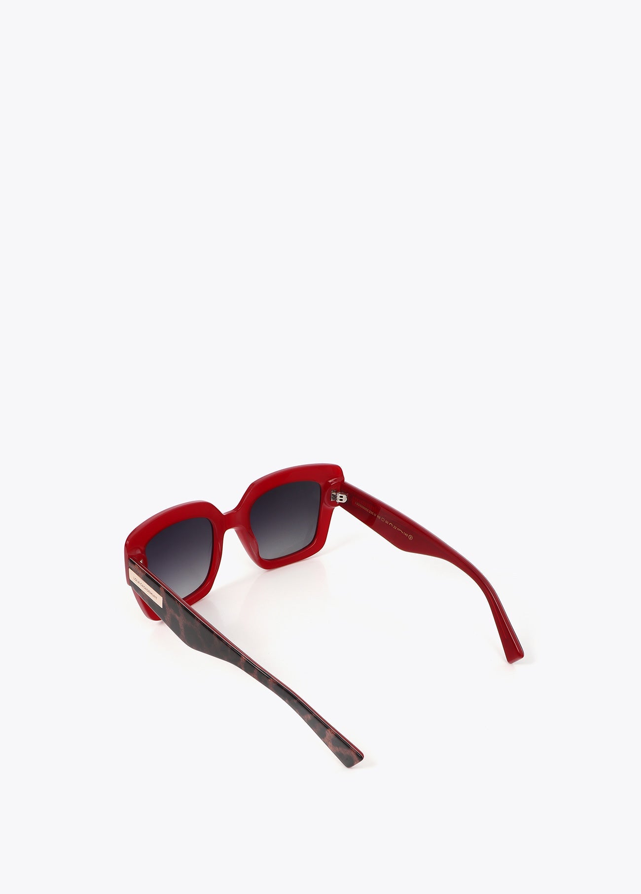Square shape colored combined glasses made of cellulose acetate