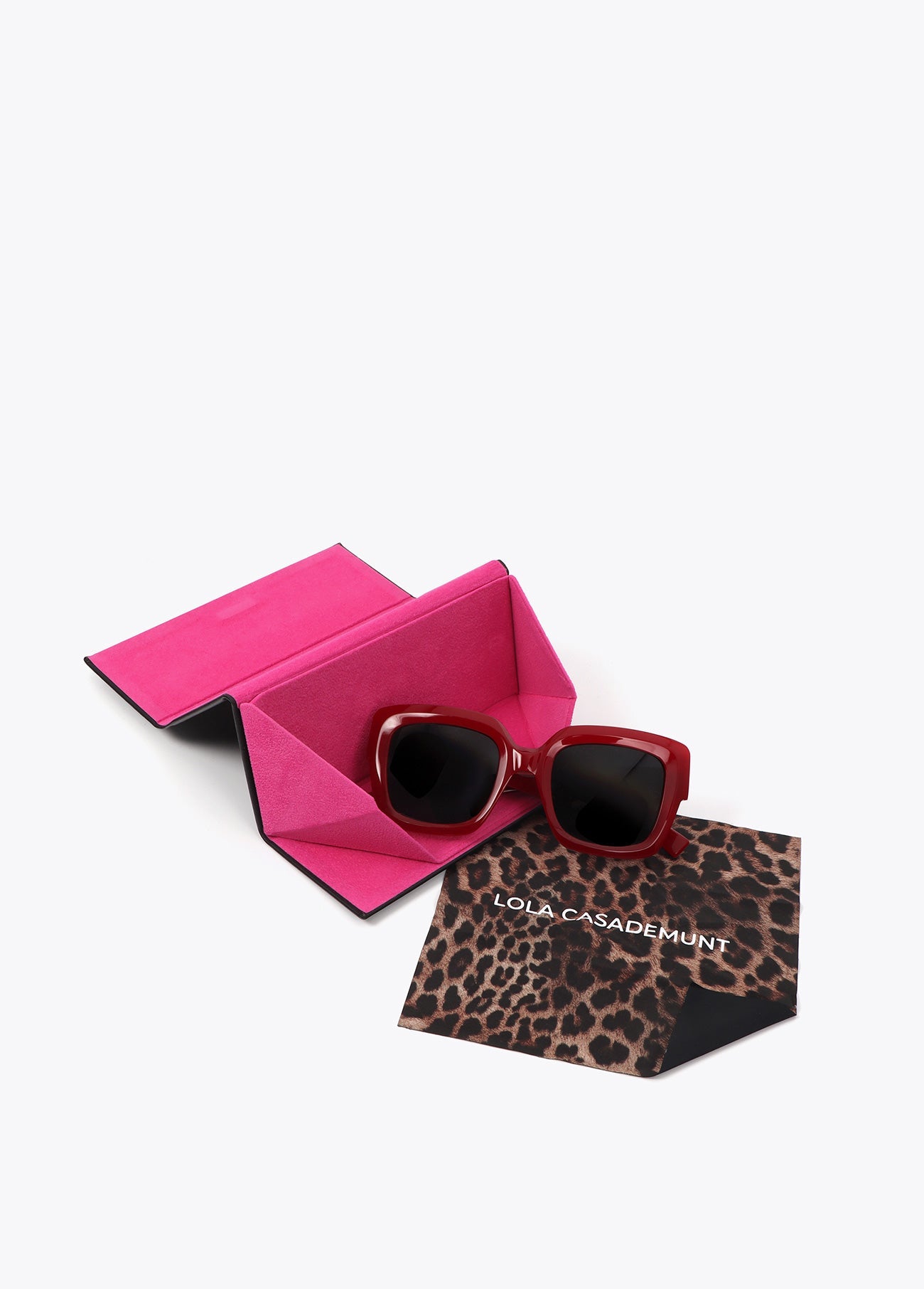Square shape colored combined glasses made of cellulose acetate