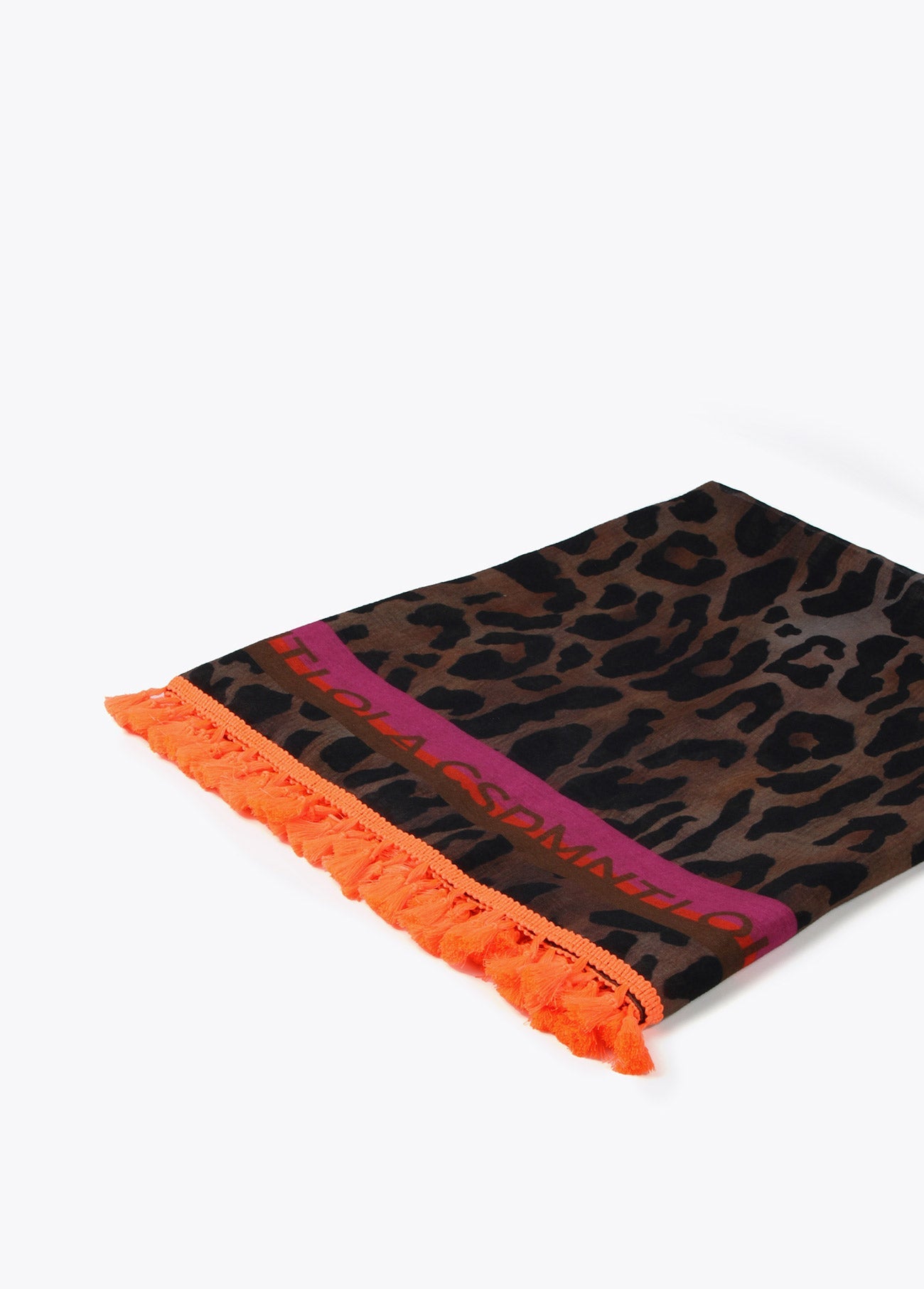 Leopard print wrap