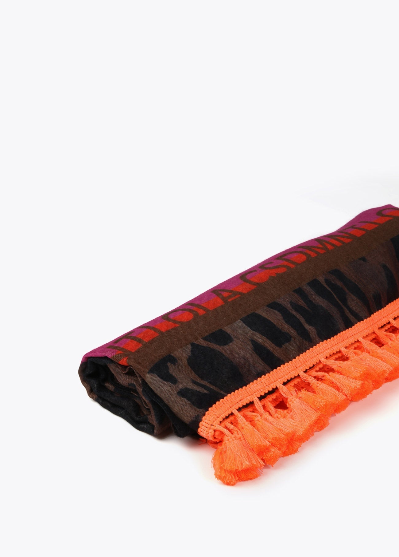 Leopard print wrap