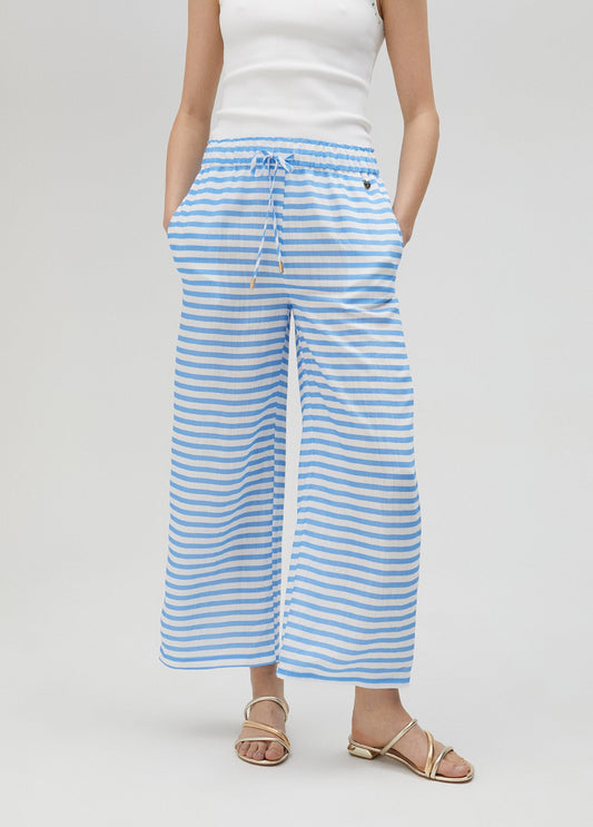 Striped trousers