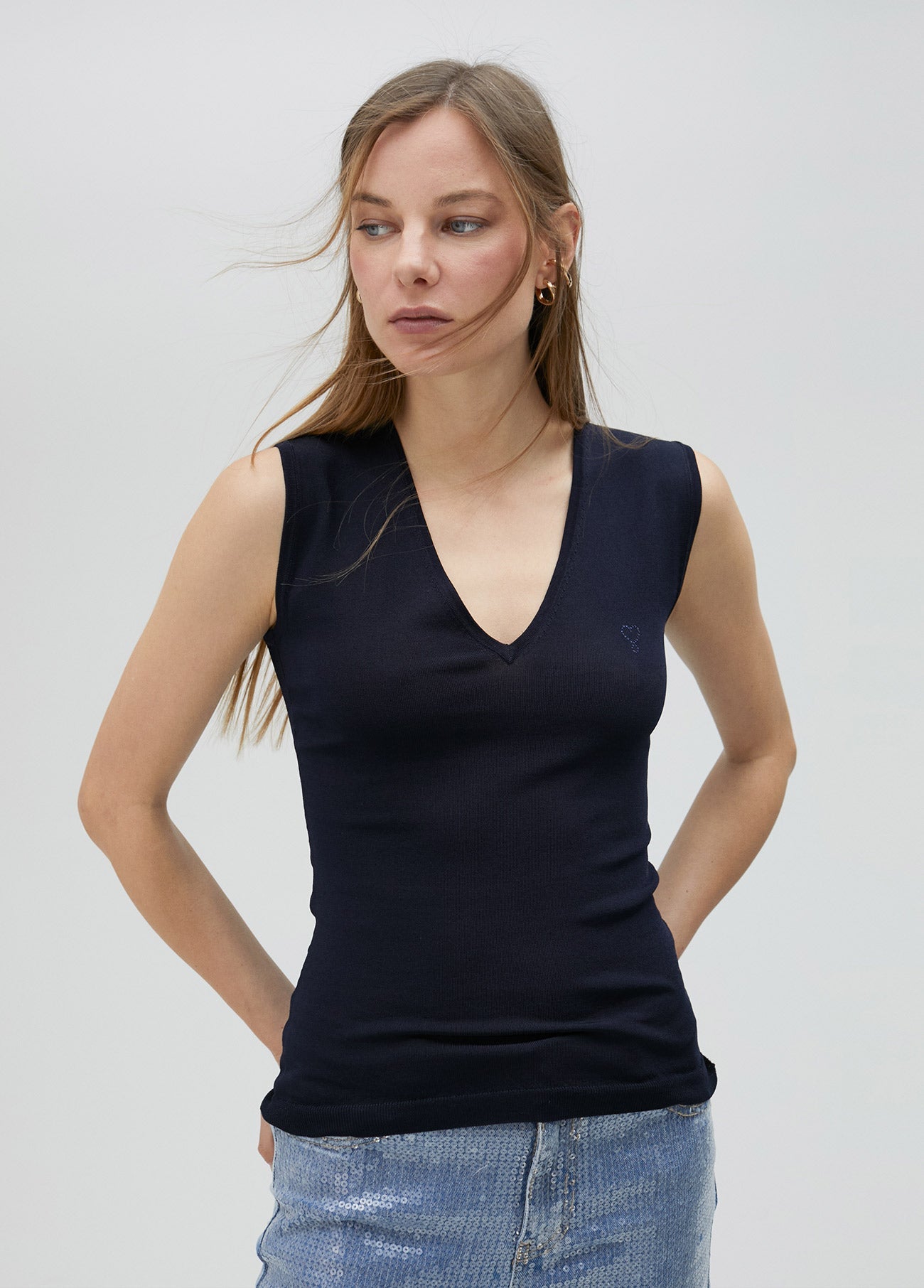 Basic knit top