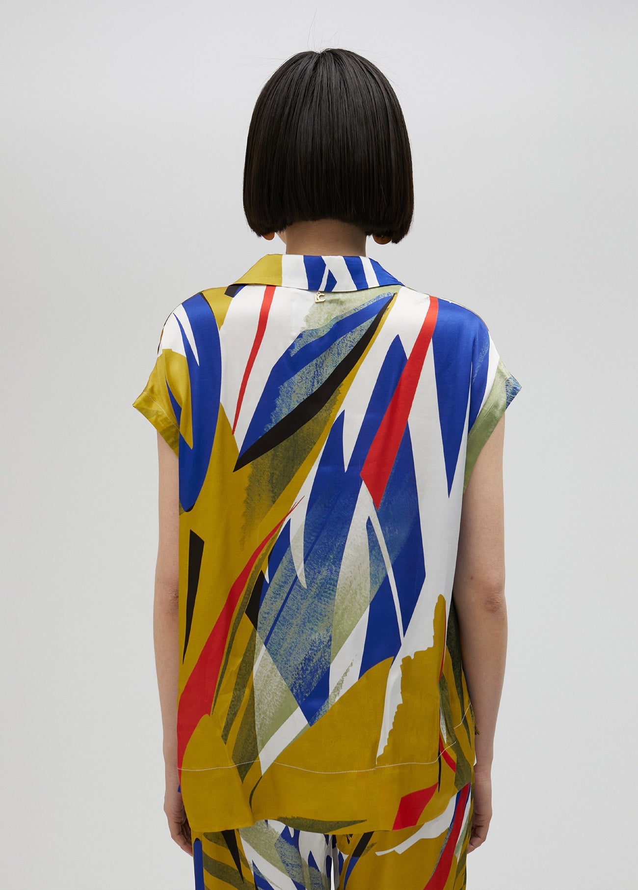 Tropical print shirt
