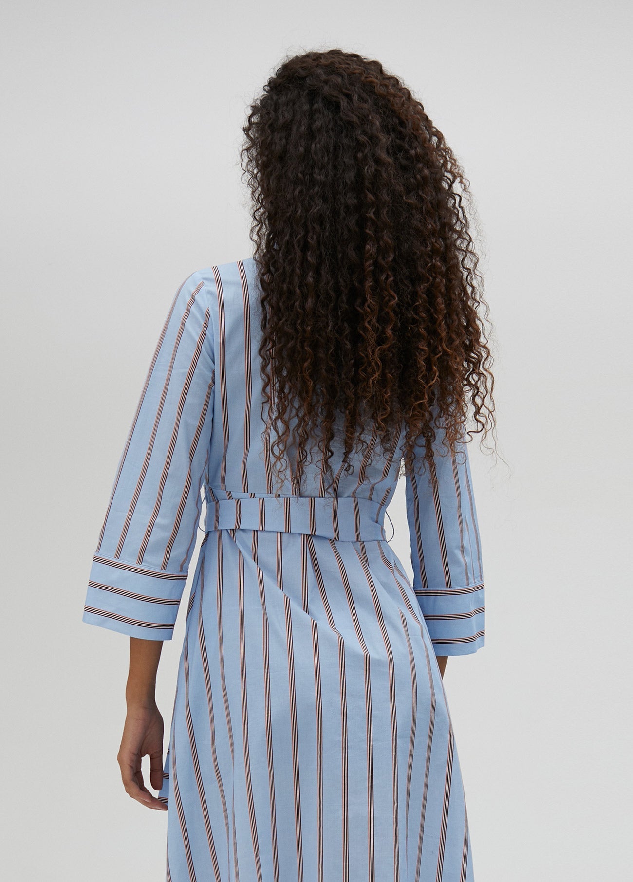 Long striped dress