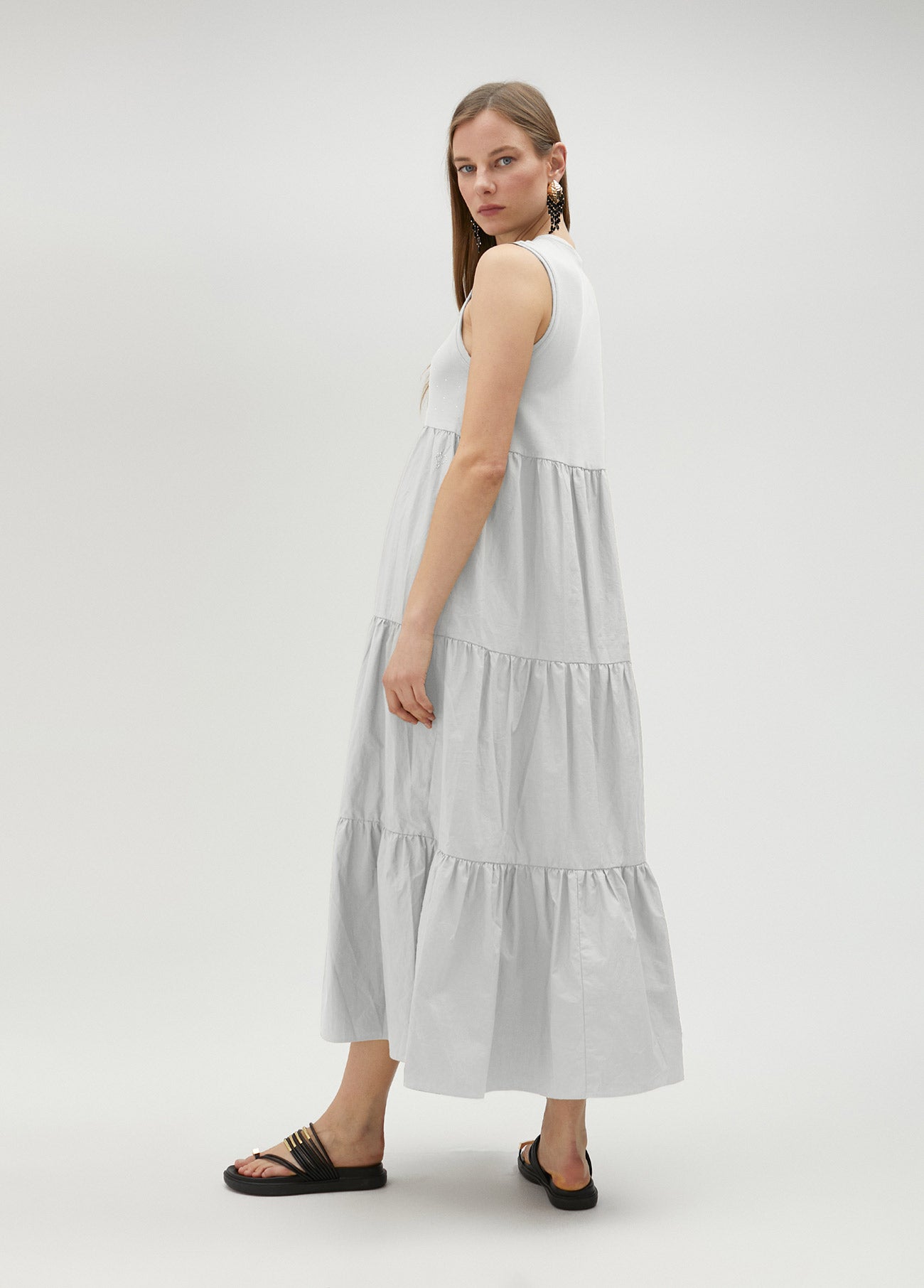 Long strappy dress