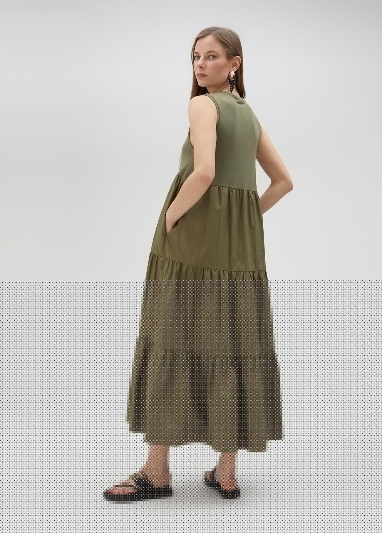 Long strappy dress