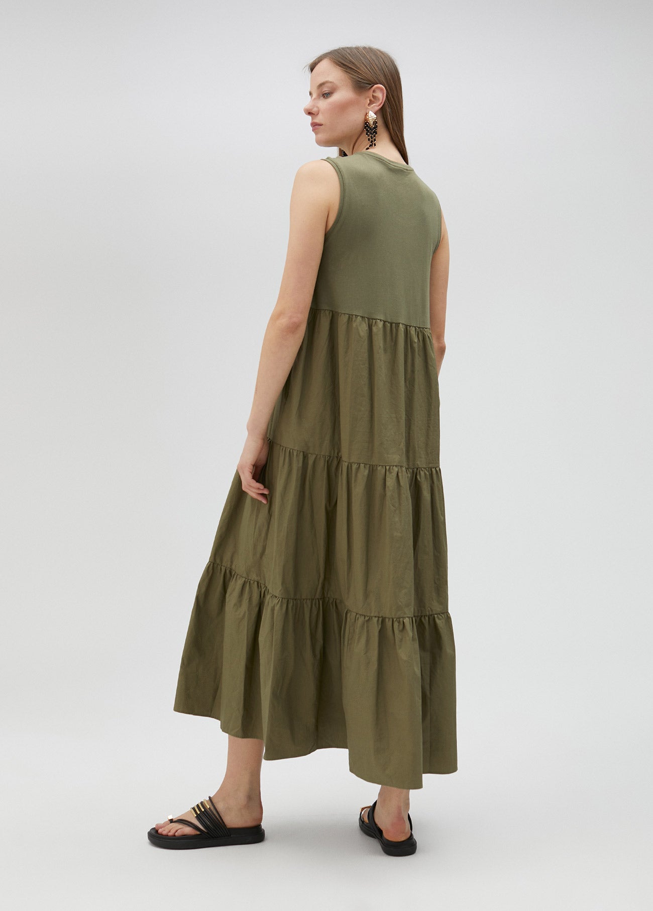 Long strappy dress