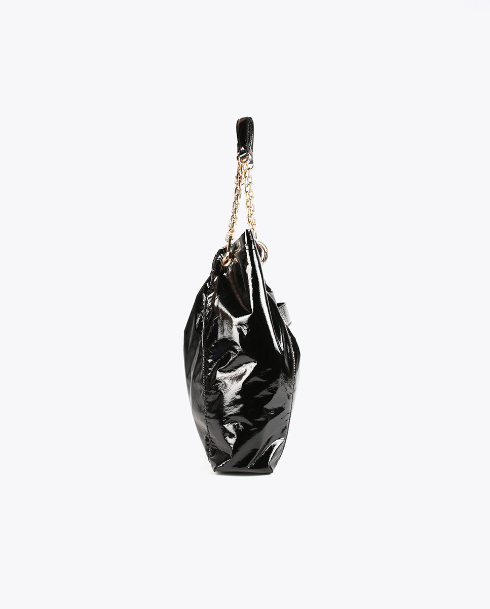 Shiny tote bag
