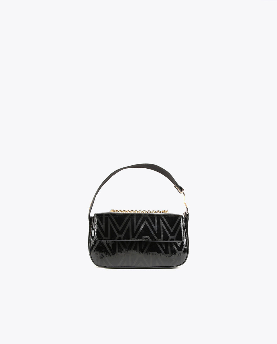 Monogrammed crossbody bag