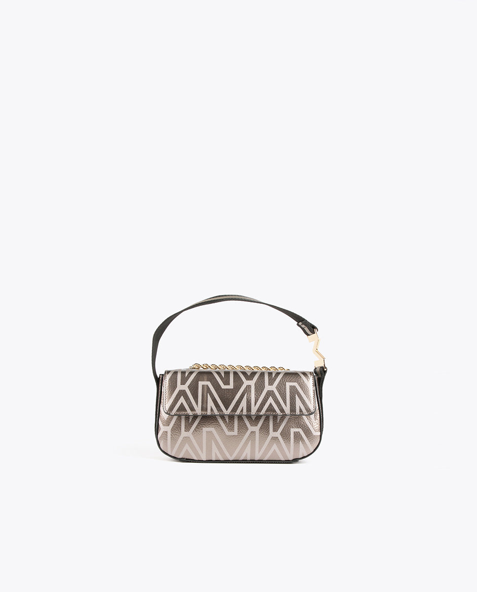 Monogrammed crossbody bag