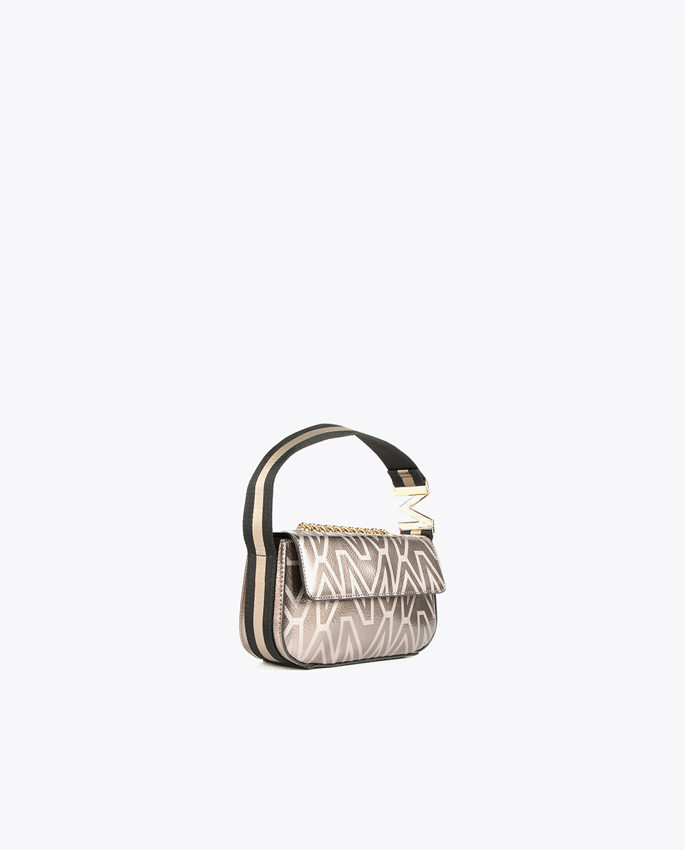 Monogrammed crossbody bag