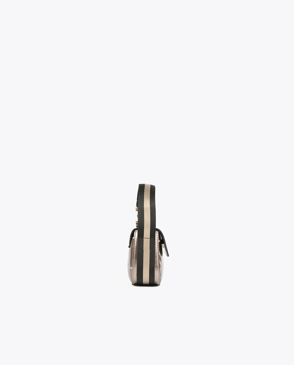 Monogrammed crossbody bag
