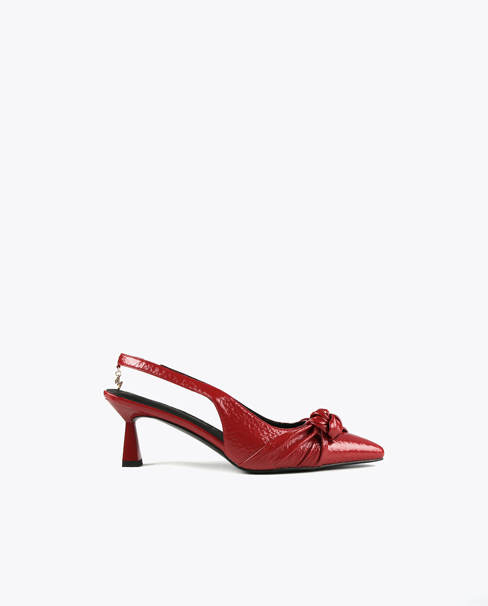 Slingback stiletto shoes