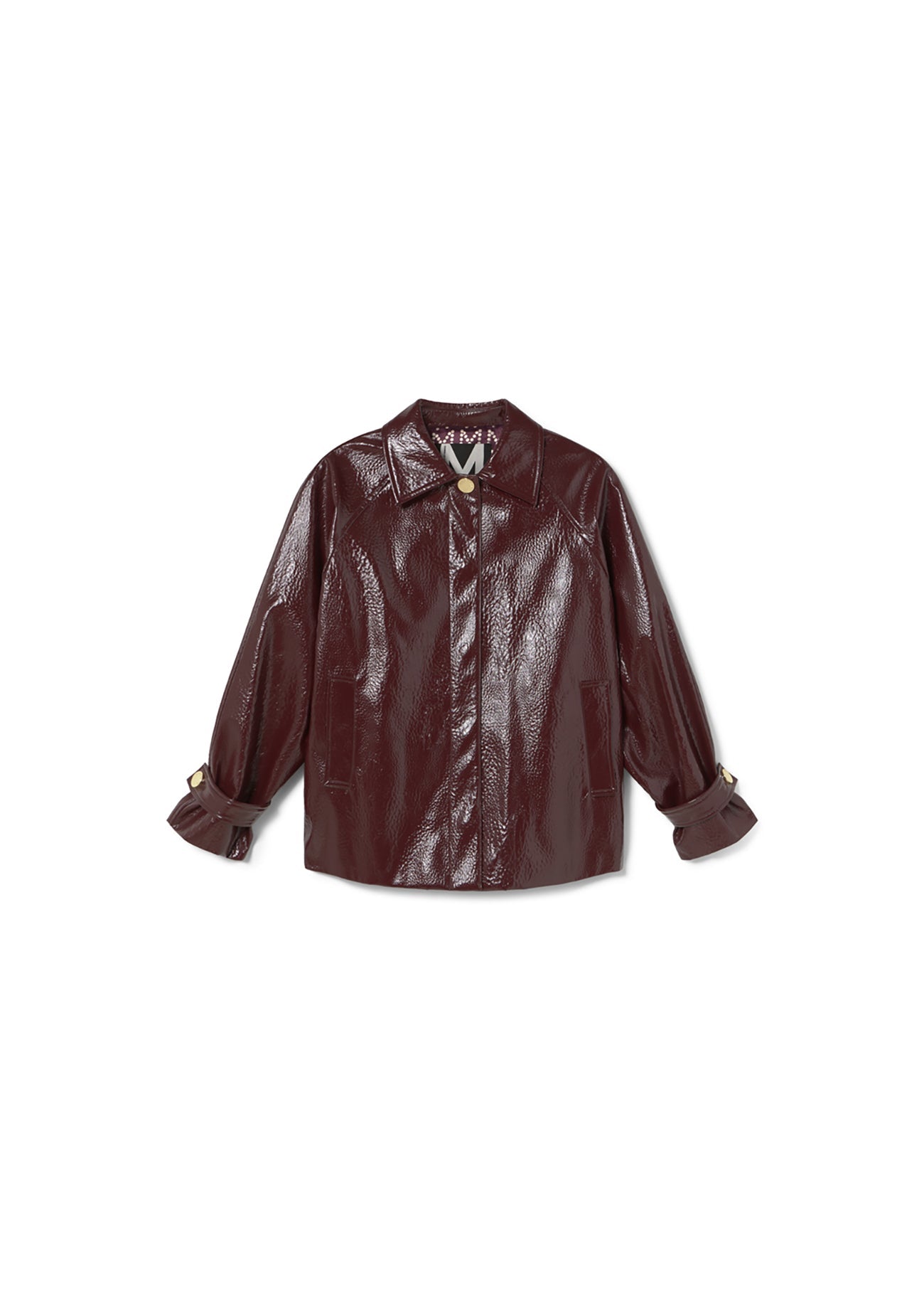Patent Effect Straight Jacket