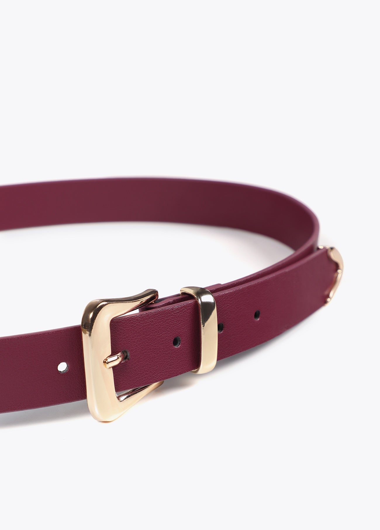 Laser Cut Logo Knot Belt