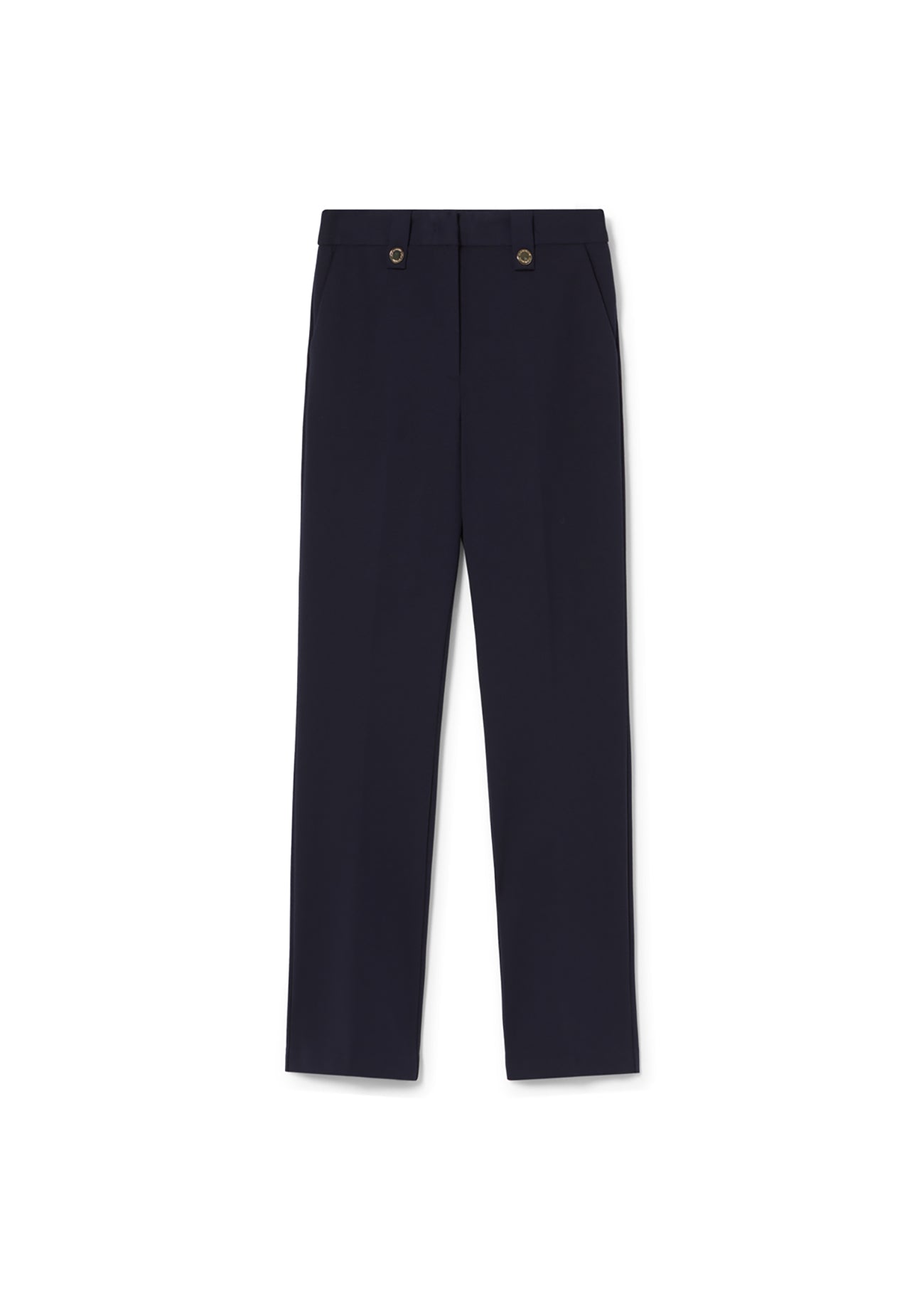 Knit Pants with Buttons