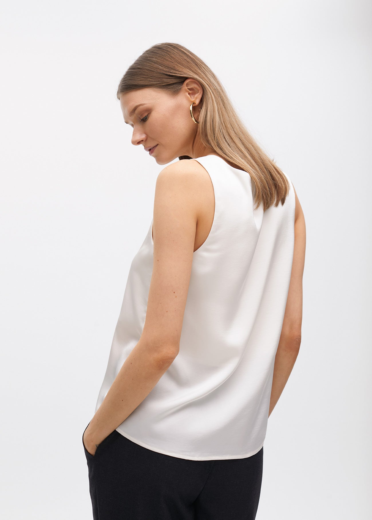 Basic Wide Strap Top