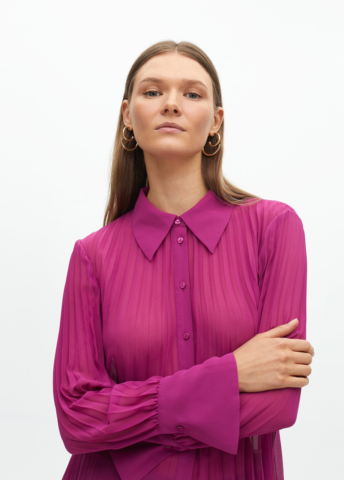 Pleated Shirt
