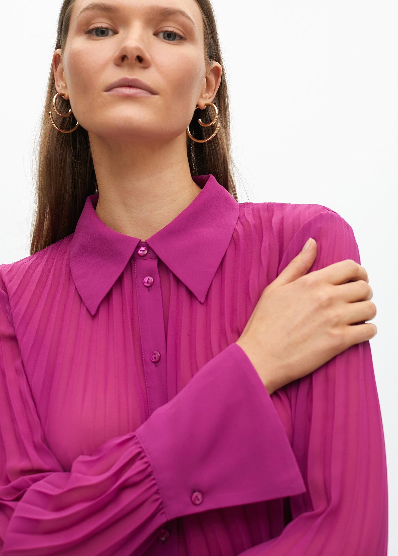 Pleated Shirt