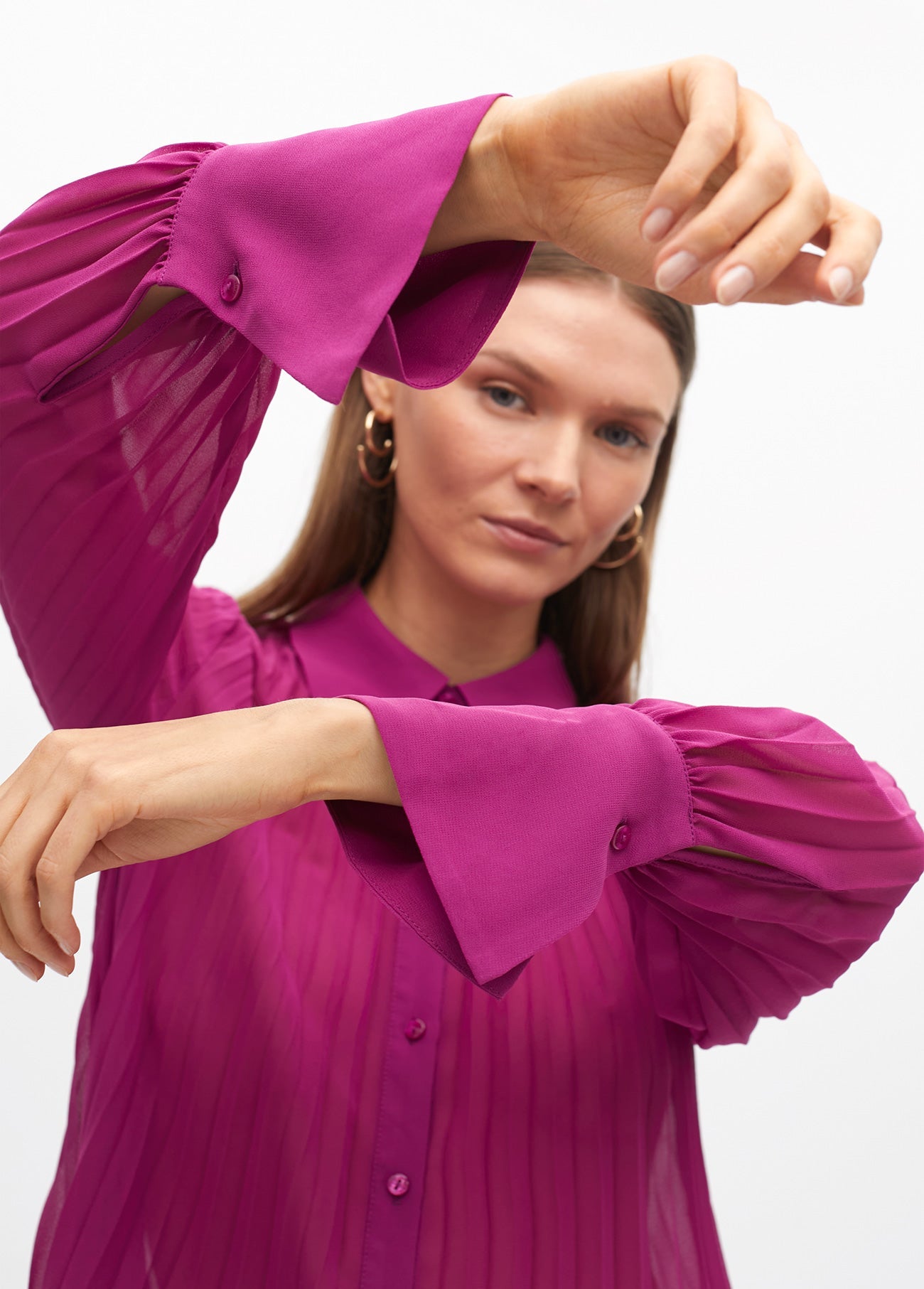 Pleated Shirt