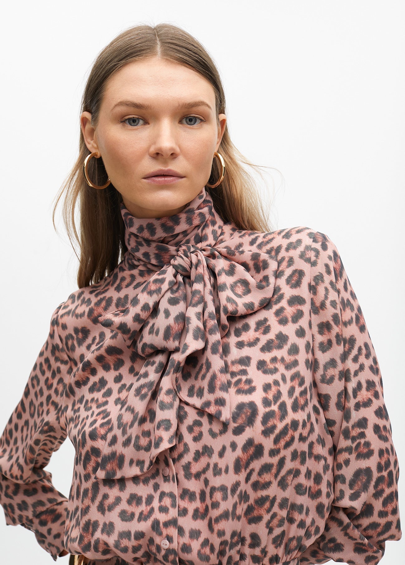 Animal Print Tie Dress