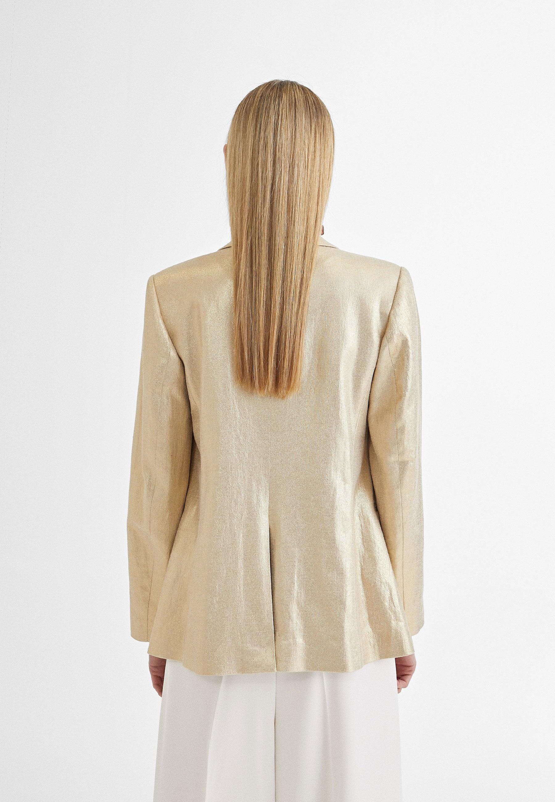 MS2402008-Gold-Golden blazer