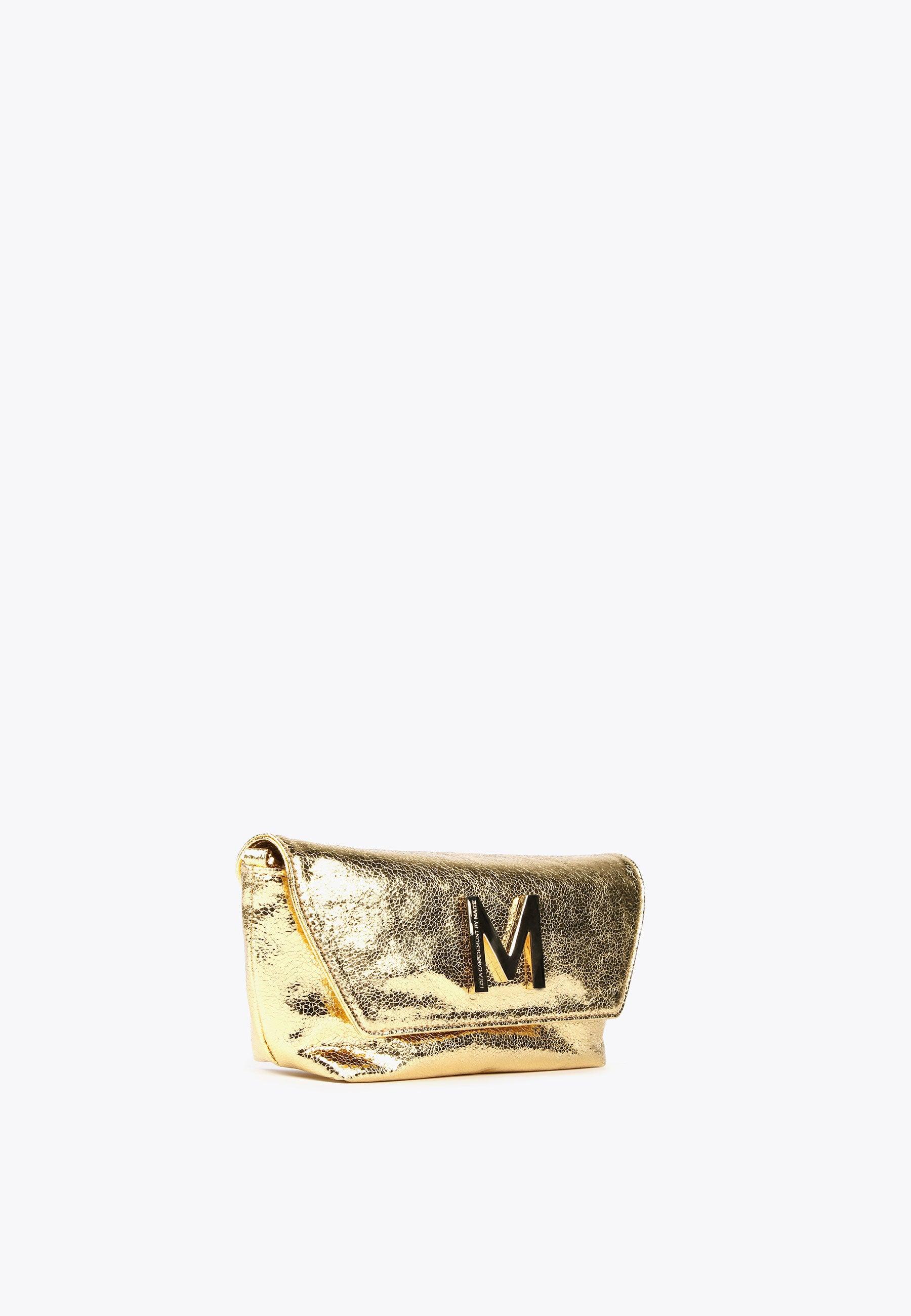 MS2404003-Gold-Metallic evening bag
