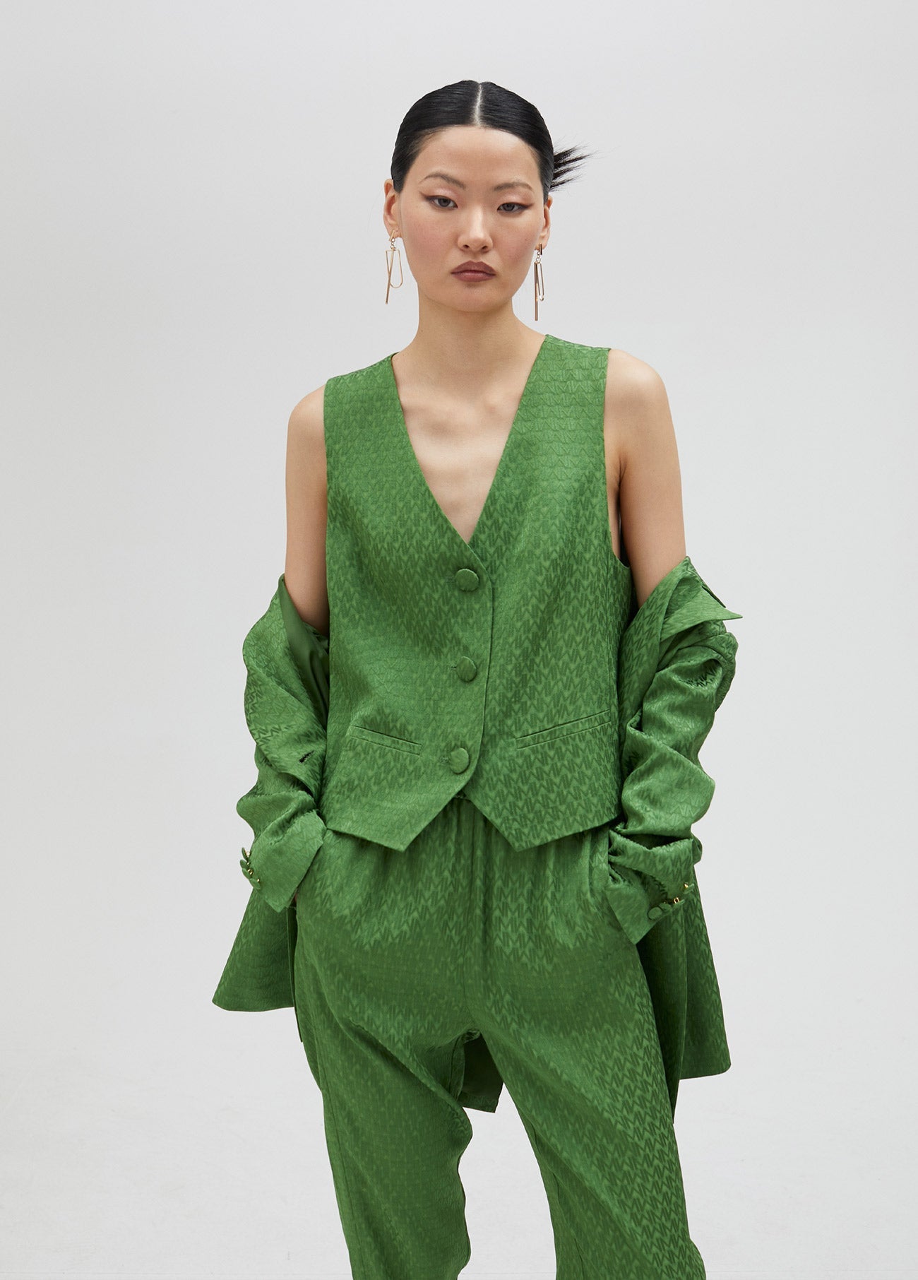Jacquard waistcoat