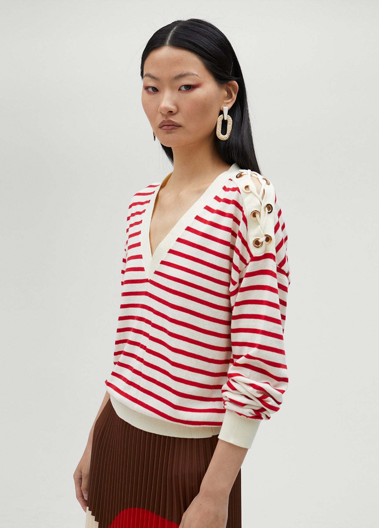 Striped sweater