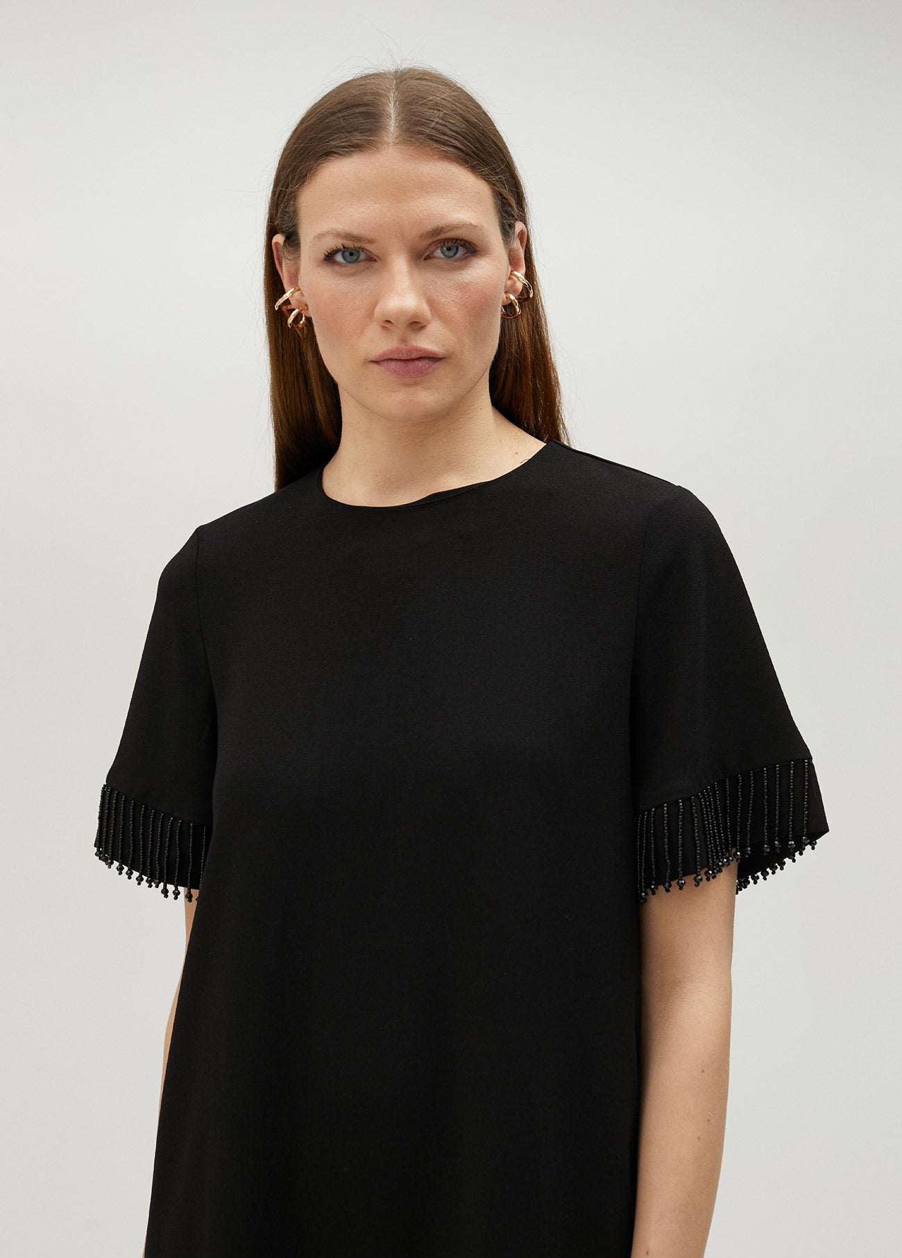 Short beaded dress