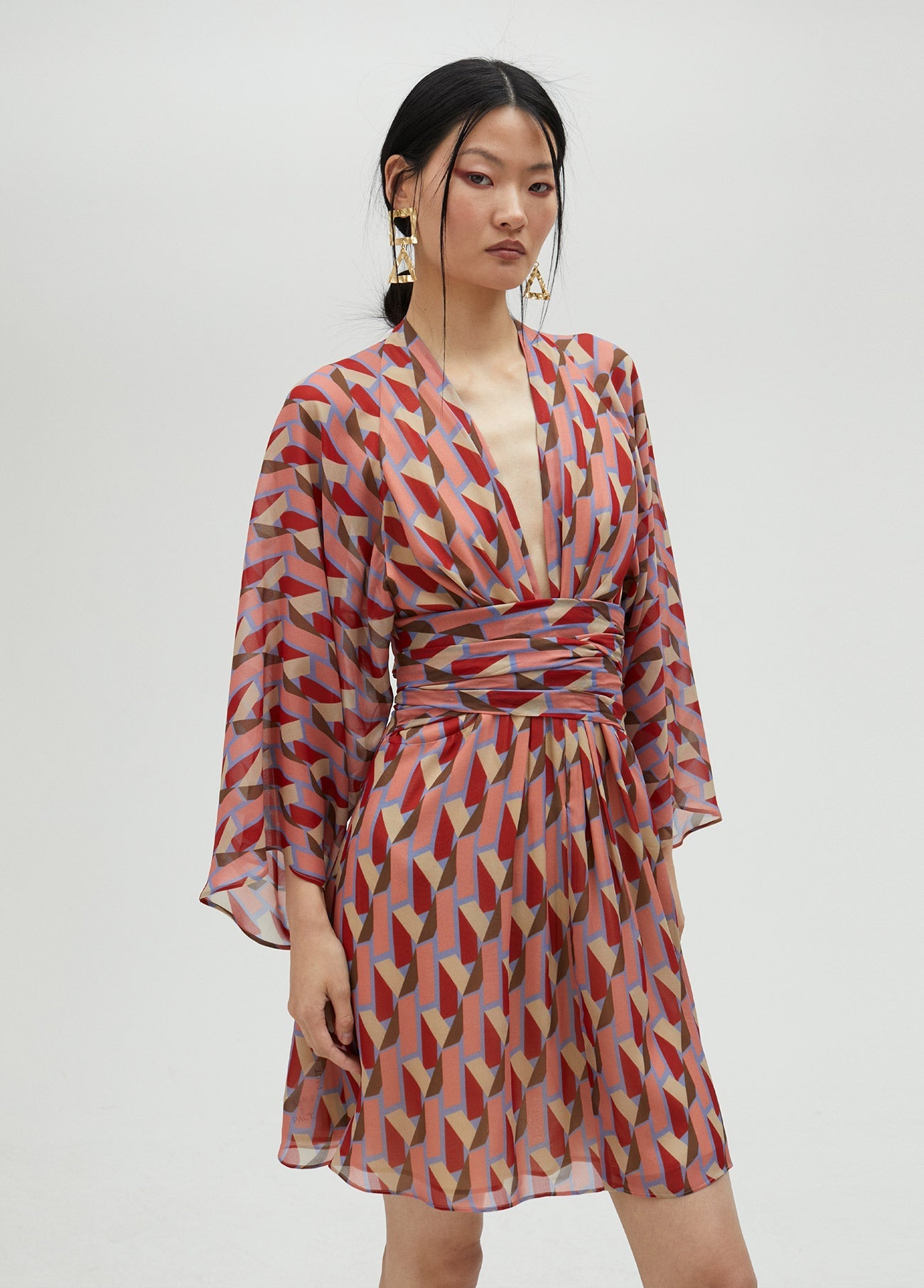 Short flowing dress