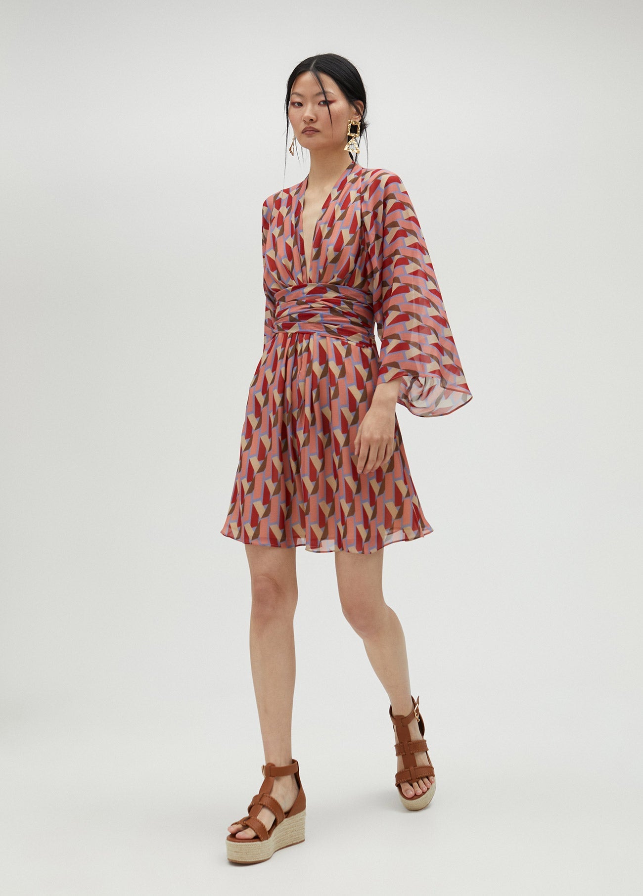 Short flowing dress