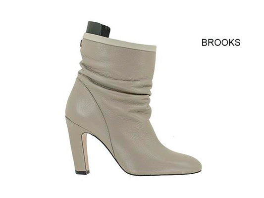 YL99689-SEAL Dress Booties-Orange
