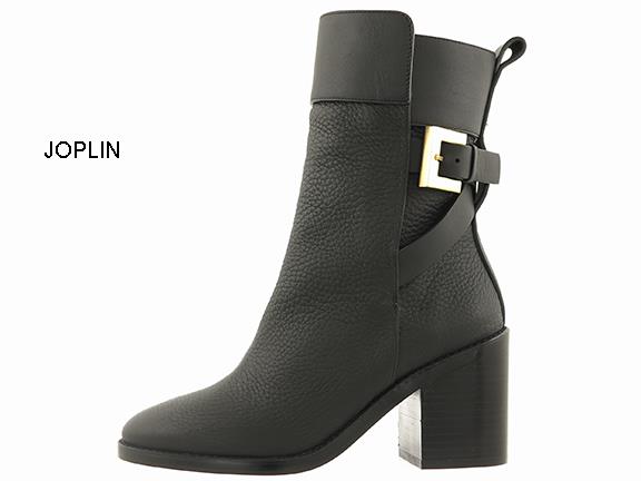 YL99690-JOPLIN Dress Booties-Pitch Black
