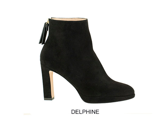 ZL52956-BLACK Dress Booties-Black