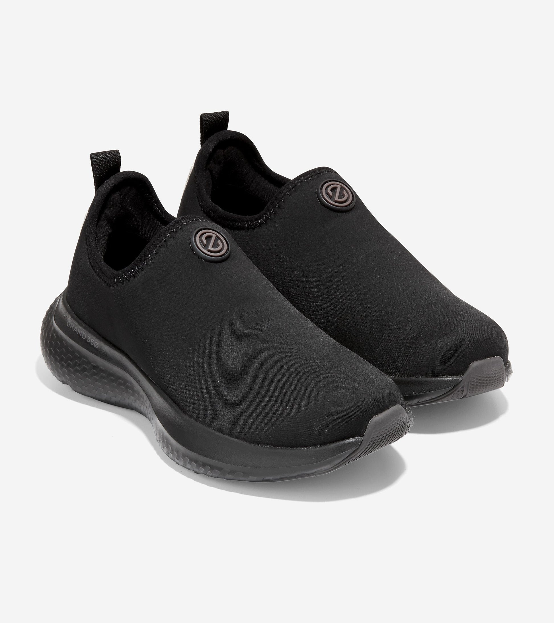 W27565-ZERØGRAND Changepace Slip-On Sneaker-Black-Black